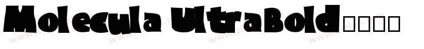 Molecula UltraBold字体转换